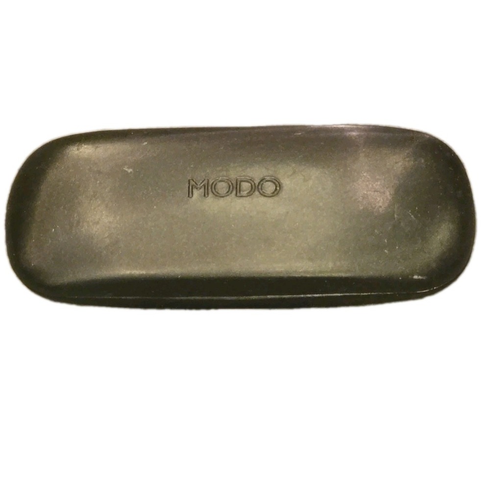 MODO Eyeglass Case Black Hard Shell Clamshell Protective Designer Authentic